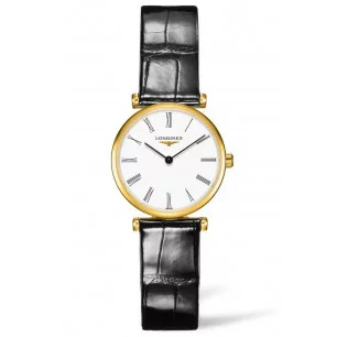 Longines La Grande Classique 33mm Yellow Gold Alligator strap