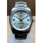 PRE-OWNED Rolex Oyster Perpetual 34mm Silver & Stållänk 114200