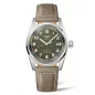 Longines Spirit - 42 mm Green Dial & Brown Leather Strap L38114032