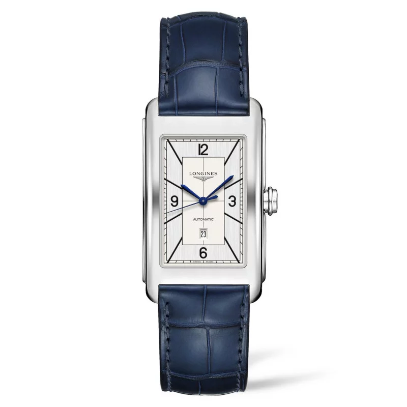 Longines - DolceVita Sector Dial Silver Dial & Blue Leather Strap L5.767.4.73.9