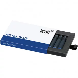 Monblanc - Refill Ink Cartridges Royal Blue 105193