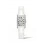 Longines - DolceVita Diamond Silver Dial & White Leather Strap L5.255.0.71.2