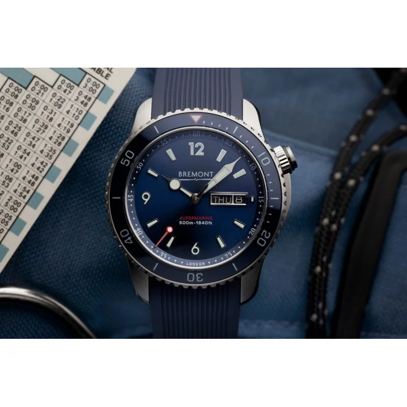 Bremont supermarine 2024 s500 blue