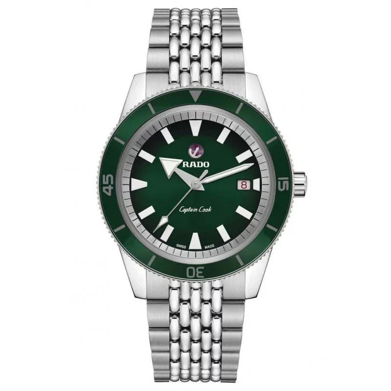 Rado - Captain Cook Automatic Green Dial & Strap Kit R32505318 42mm