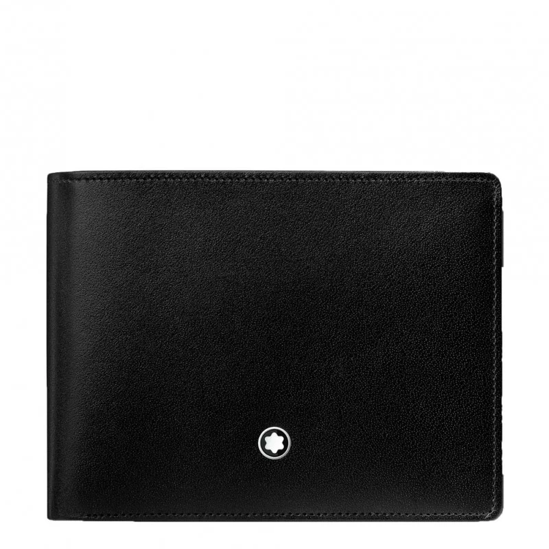 Montblanc - Meisterstück Black Leather Wallet 6 Pockets MB14548