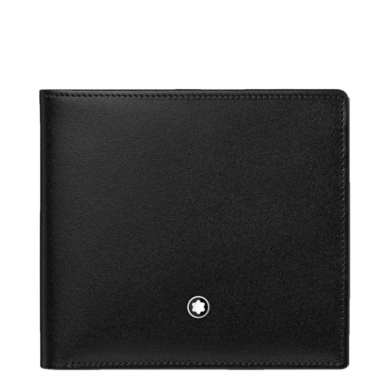 Montblanc - Meisterstück Black Leather Wallet 8 Pockets MB7163