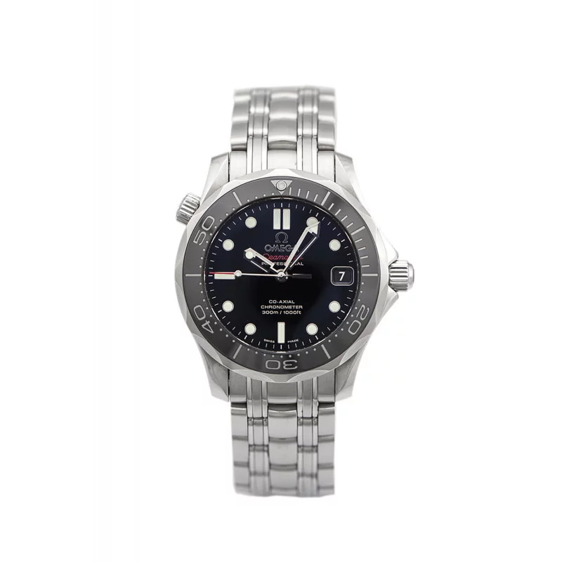 PRE-OWNED Omega Seamaster Diver Automatic 36mm Black & Steel 212.30.36.20.01.002