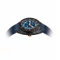 PRE-OWNED DOXA Sub 300 Carbon Caribbean Navy Blue & Rubber Strap 822.70.201.20