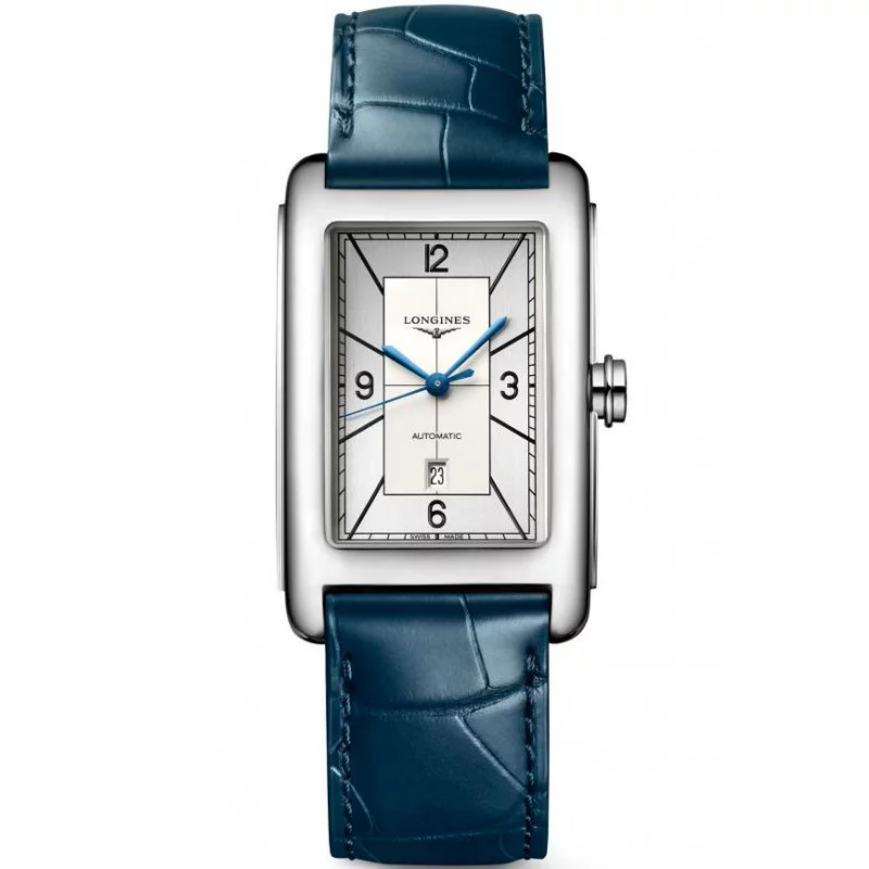 Longines - DolceVita Silver Dial & Blue Leather Strap L5.757.4.73.9