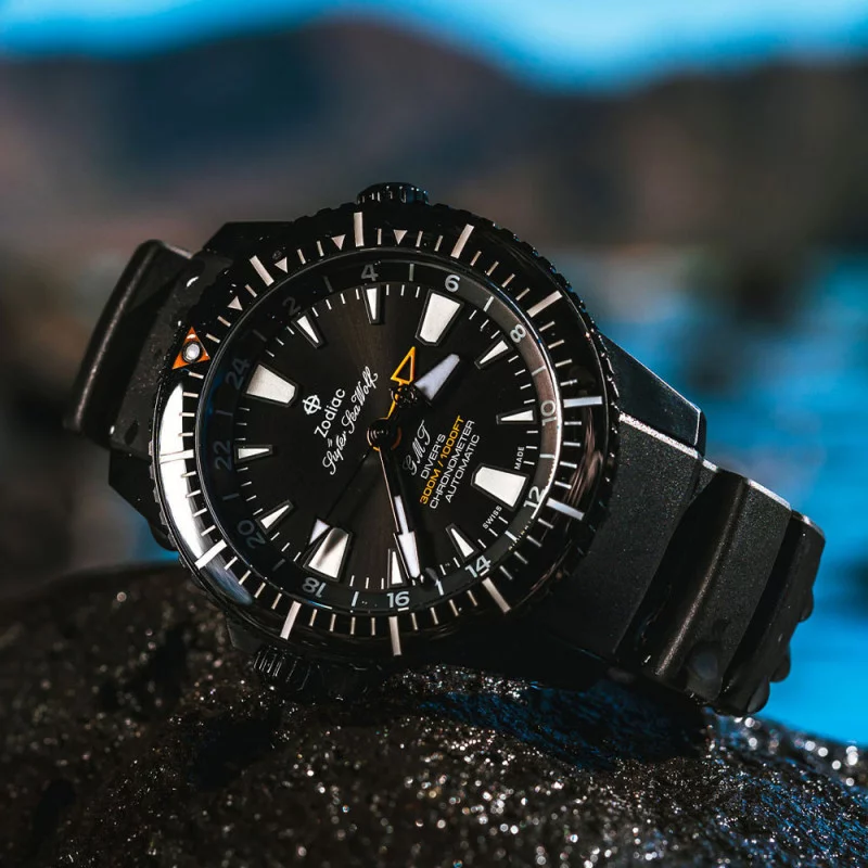 ZODIAC Super Sea Wolf LHD Pro Diver GMT ZO3557