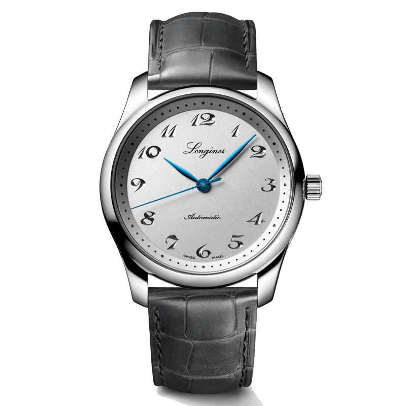 Longines Master Collection 190th Anniversary 40mm Silver & Leather L27934732