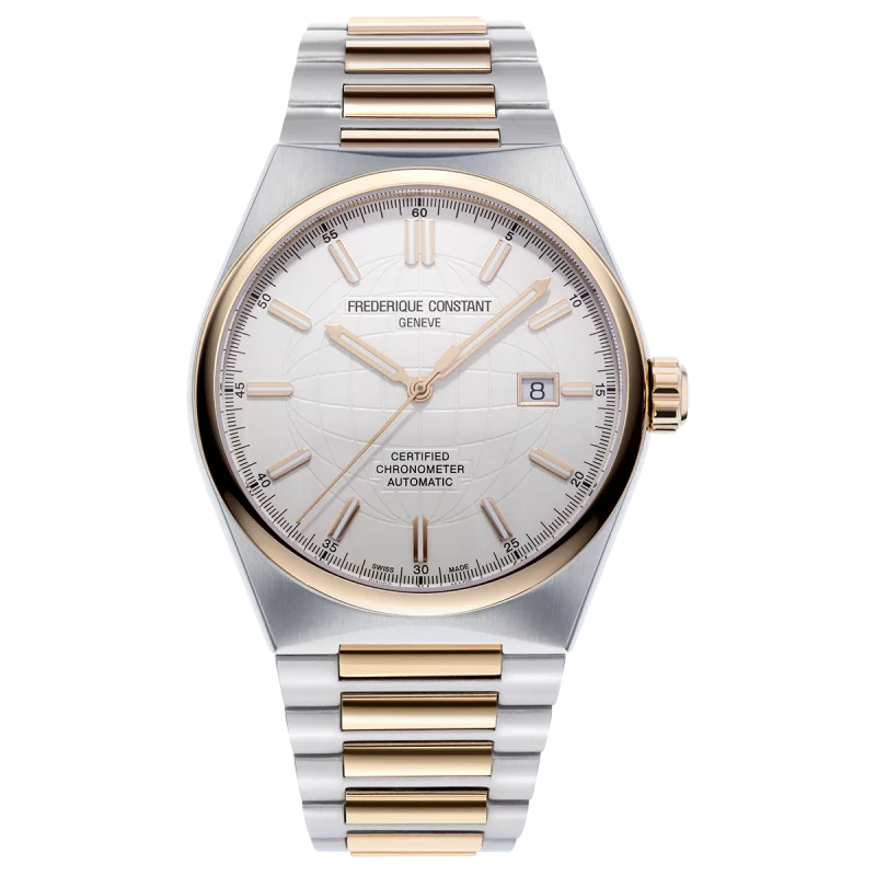 Frederique Constant Highlife Automatic COSC 41mm Silver & Stainless steel FC-303V4NH2B
