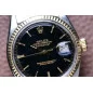 PRE-OWNED Rolex Datejust 36mm Black & Jubliee Two-tone 1601