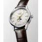Longines Flagship Heritage 38.5mm Silver & Leather Strap L4.815.4.78.2