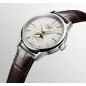Longines Flagship Heritage 38.5mm Silver & Leather Strap L4.815.4.78.2
