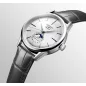 Longines Flagship Heritage 38.5mm Silver & Leather Strap L4.815.4.72.2