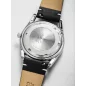 Nivada Grenchen Antarctic Spider Silver & Leather Strap 32023A09