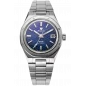 Nivada Grenchen F77 Automatic 37mm blue with date & stainless steel 69001A77