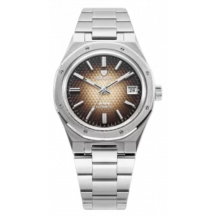 Nivada Grenchen F77 Automatic Brown with Date 68002A77