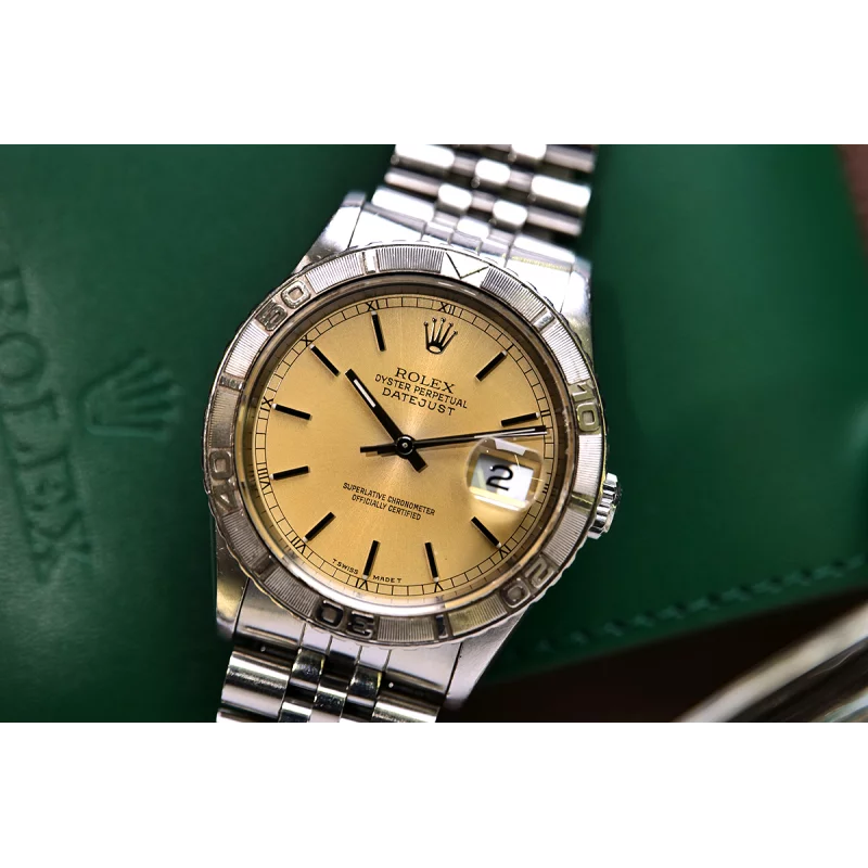 PRE OWNED Rolex Datejust Turn O Graph 16264