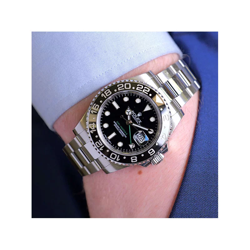 PRE-OWNED Rolex GMT-Master II 116710LN