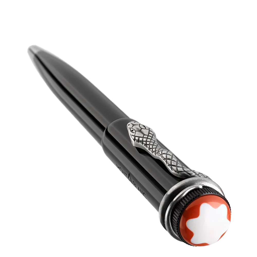 Montblanc rouge 2024 et noir ballpoint