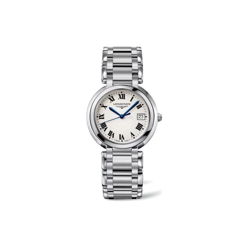 Longines - Prima Luna 30 mm Steel Quartz Lady's Watch