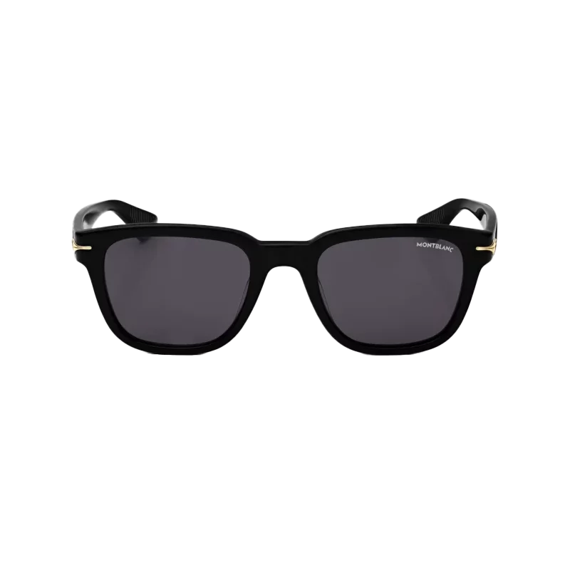 Montblac Sunglasses With Black Acetate Frame