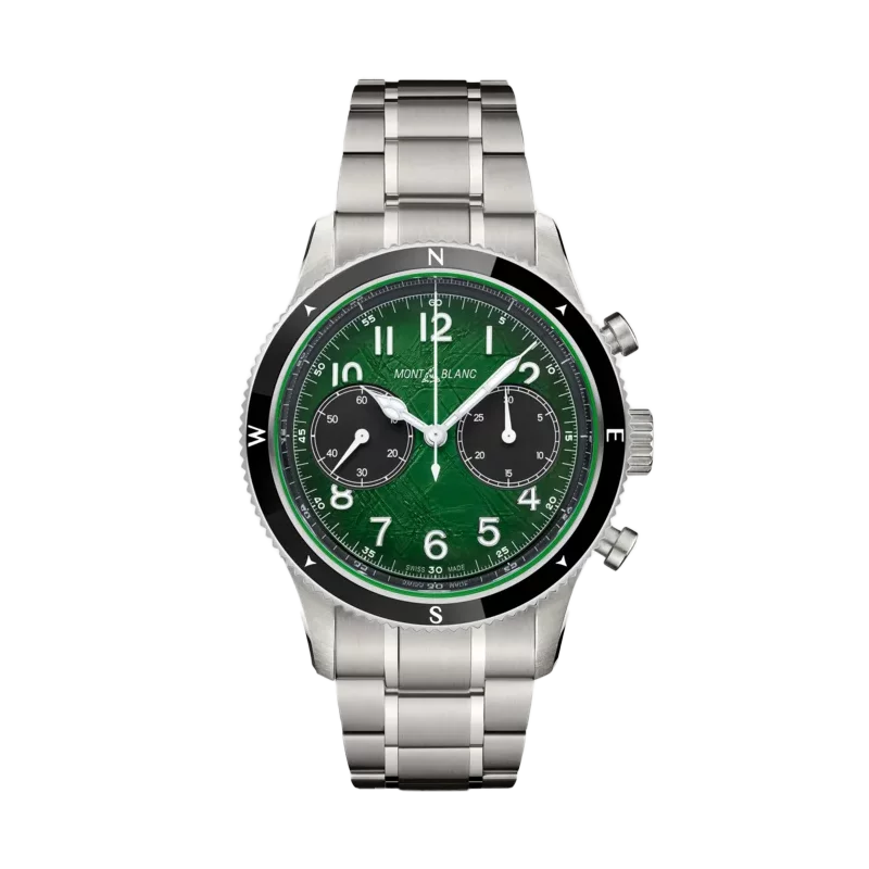 Montblanc 1858 Automatic Chronograph 0 Oxygen Green