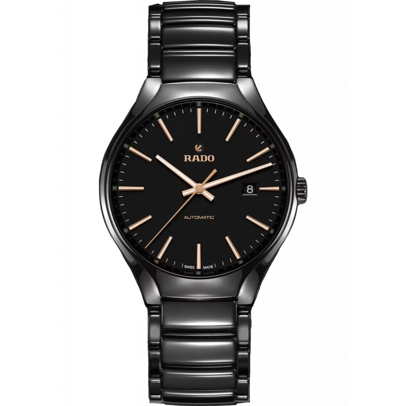 Rado True Ceramic 40mm Black & Rose Gold PVD R27056162