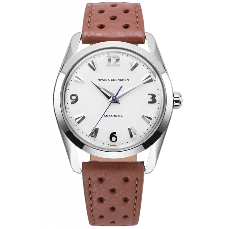 Nivada Grenchen Antarctic 35Mm White 35005M41