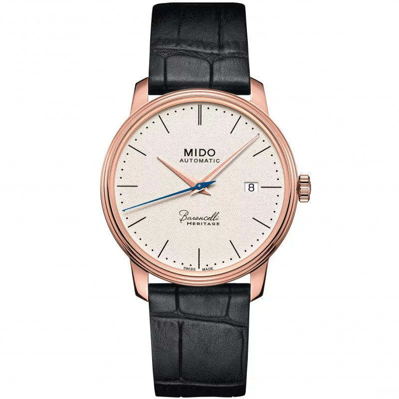 MIDO Baroncelli Heritage - Automatic gent's rose gold