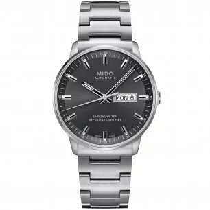 MIDO COMMANDER - Automatic Chronometer Certified - Grey Dial M0214311106100
