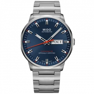 MIDO COMMANDER - AUTOMATIC Chronometer Certified-Blue dial M0214311104100