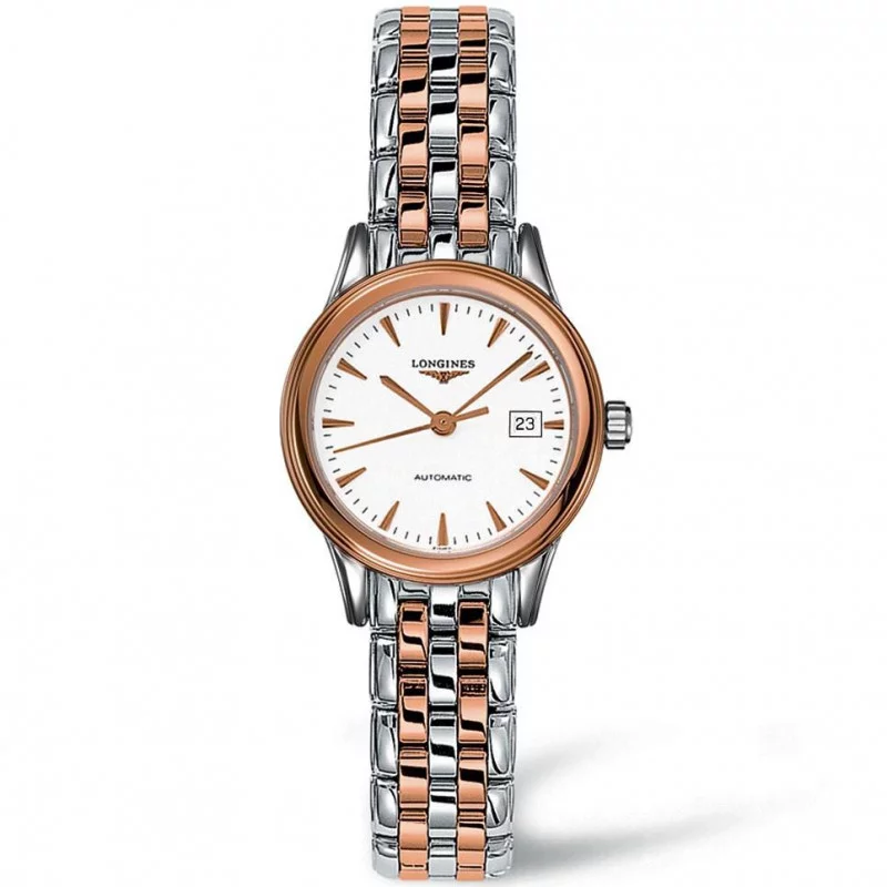 Longines Flagship 30mm Steel & Rose Gold PVD