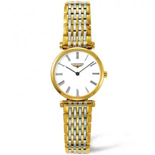 Longines La Grande Classique gold & steel women's watch L42092117