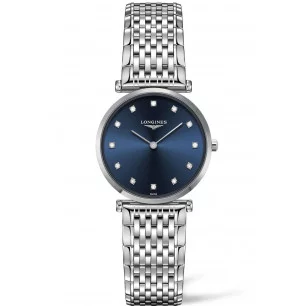 Longines La Grande Classique Diamonds Blue Steel women's watch 2018 New