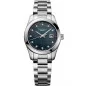 Longines - Conquest Classic 29.5mm Black Mother of Pearl & Diamonds L22864886