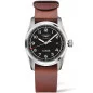 Longines Spirit - 40mm Black dial & Steel bracelet with Two leather straps L38104539