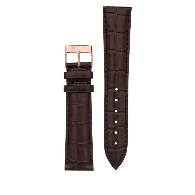Frederique Constant Dark Brown Leather strap 20mm-120x80