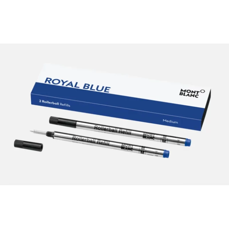 Monblanc - Rollerball Royal blue (M) Refill 124504